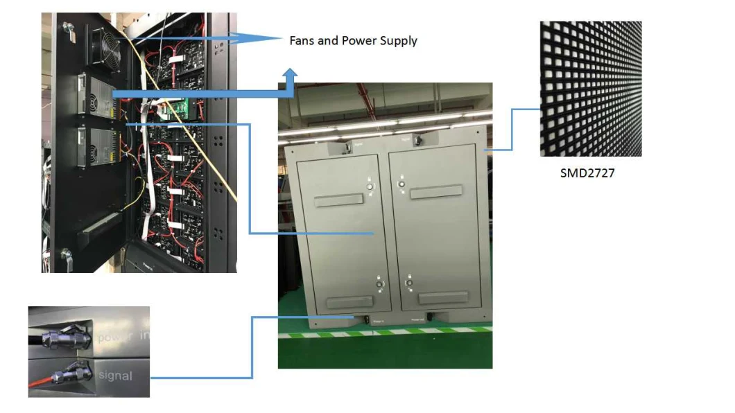 P3 P4 P5 P6 P8 P10 High Brightness Stable Outdoor Fixed Installation Advertising Screen LED Display