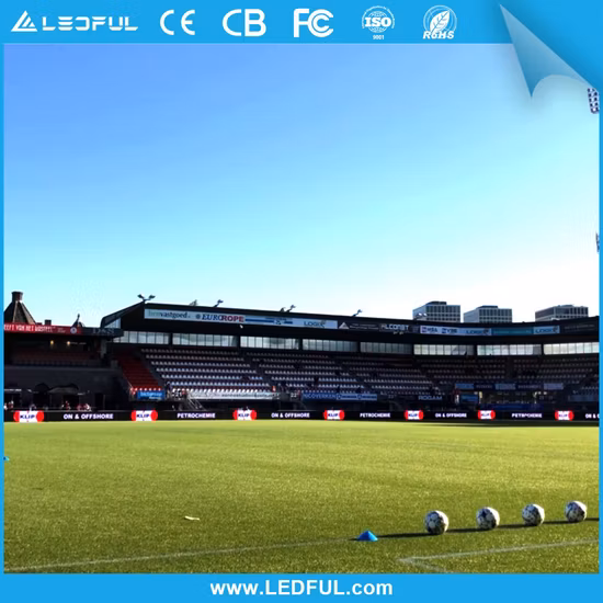 P8 HD LED-Videowand für den Außenbereich, winkelverstellbar, LED-Banner, Werbung, Stadionumfang, LED-Anzeige